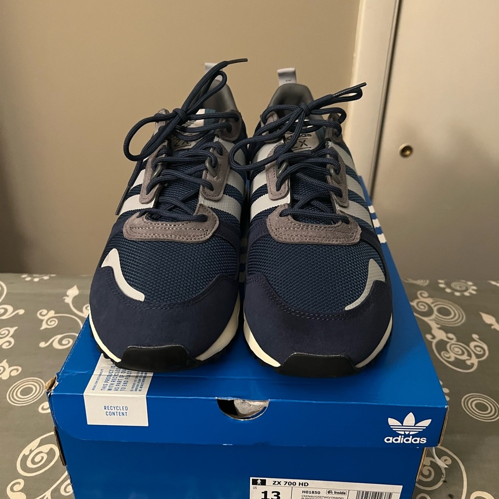 Adidas ZX 700 in size 13 in blue color way.